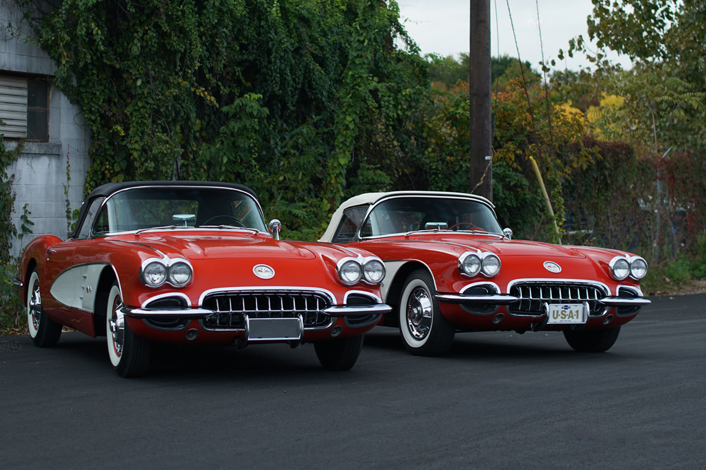 Classic car at our showroom